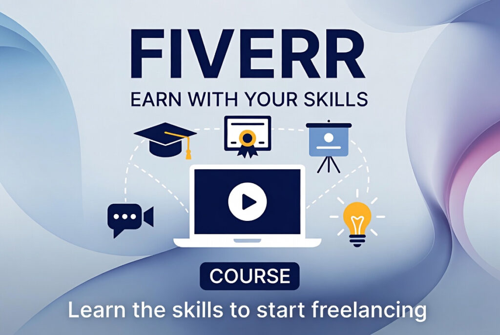 Fiverr course for beginners.