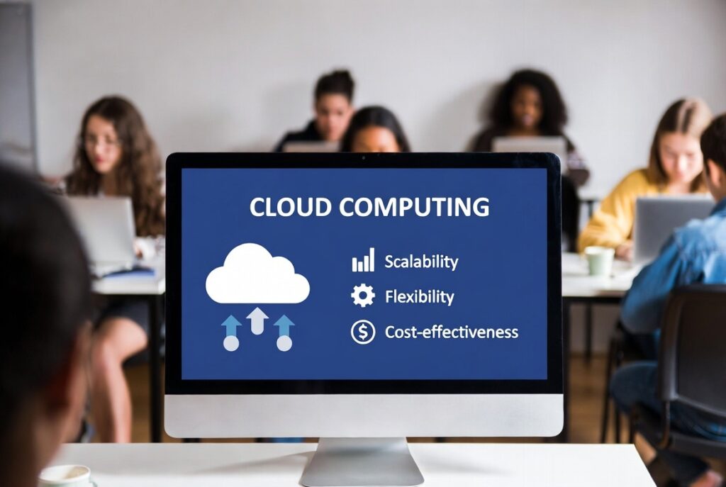 cloud computing course for beginners.